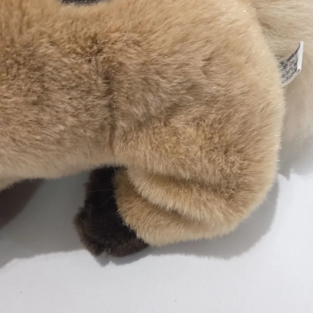 Wildkin Brown Polyester Plush Stuffed Animal Horse Kid Purse Handles Zip Derby